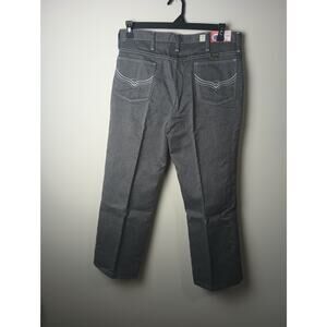 Vintage Maverick Gray Demin Jeans Flare Leg Men's Size 36 S Cotton NWT 70s 80s